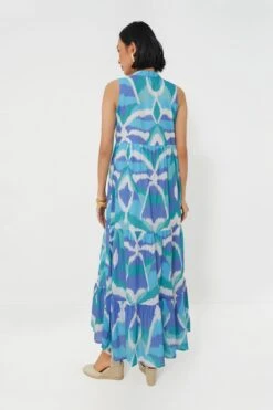 Cerulean Watercolor Ikat Tessa Dress 10 Cerulean Watercolor Ikat Tessa Dress -Urban Motion IpQLDRWtCzXGvYdRtthg60eKUvprB5Lq 1