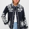 Navy Liliana Applique Jacket 2 Navy Liliana Applique Jacket -Urban Motion IpcKuY3pSHCPQwpR2dJCOLolBm9wh9wc 1