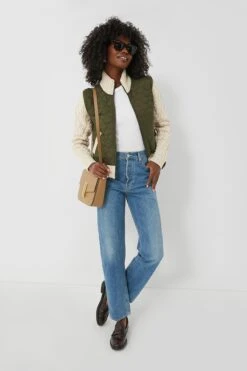 Veronica Beard Army And Oatmeal Patra Mixed Media Jacket -Urban Motion K1aWPbjqd1ESkQkTte11hYLJEHnnWcPT 1