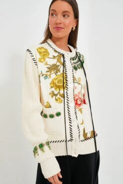 Erdem Calcio Knit Jacket
