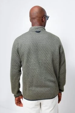 Marine Layer Navy Olive Heather Corbet Reversible Pullover -Urban Motion KWSROY8ecesPYwv2lo4jxkv486ylGNZV 1