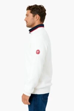 Holebrook Off White Classic Windproof Sweater -Urban Motion KboMVLpt5V0NbGQe0tgVkhgho8ynIiWZ 1