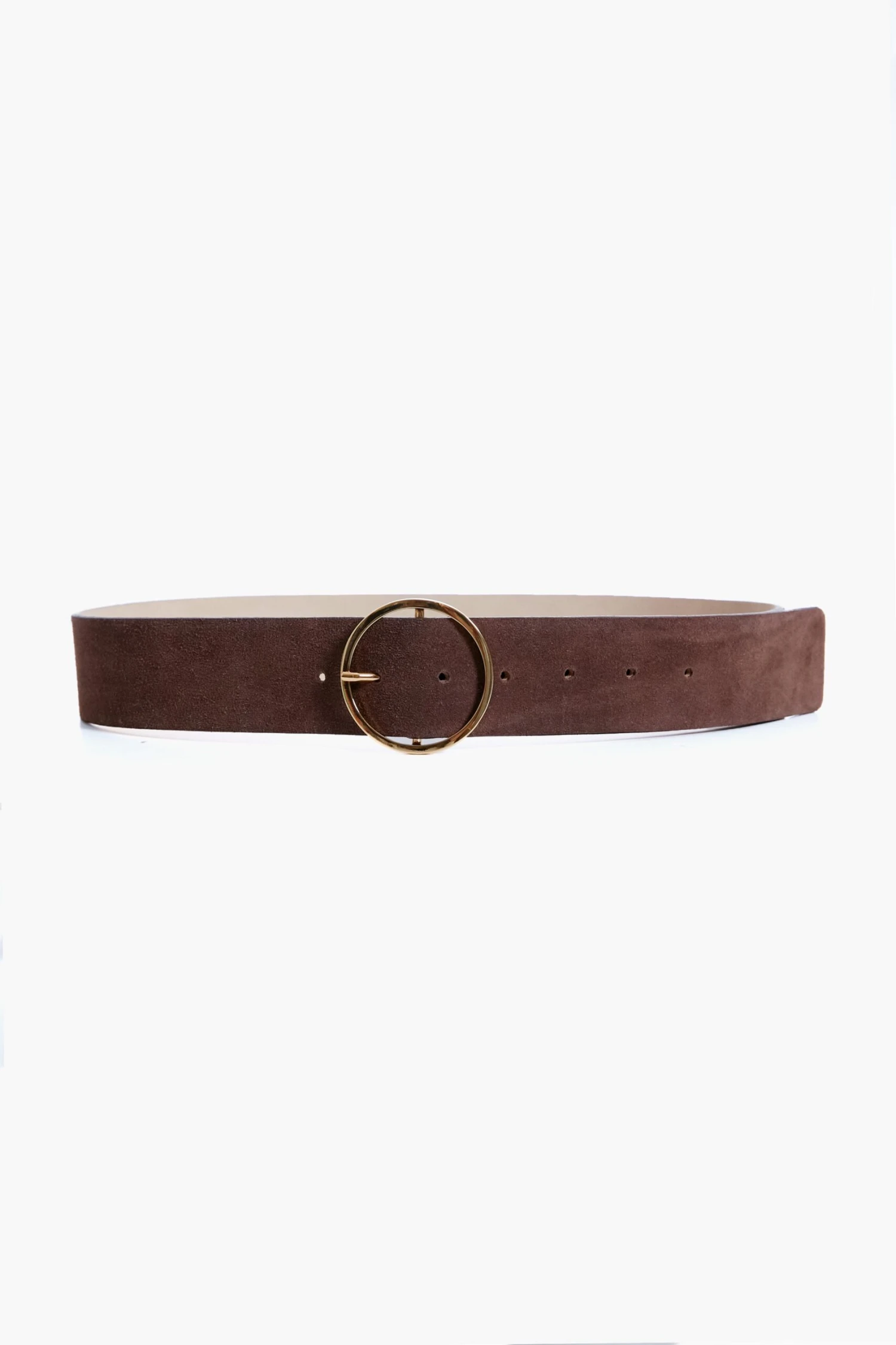 Chocolate Molly Suede Belt 3 Chocolate Molly Suede Belt