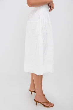 White Camden Cotton Poplin Midi Skirt -Urban Motion LFVUqgWjqgfn9xYQHrelFHYn0rmb7035 1