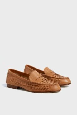 Veronica Beard Natural Penny Woven Loafers -Urban Motion LeLrbczskKVIBUlZfX24Lj00c9vB1Spl 1