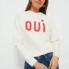 Cream With Bright Poppy Oui Sweatshirt -Urban Motion M0wrLzlJvJcyY01OyQEde8y0LGYqHapv 1