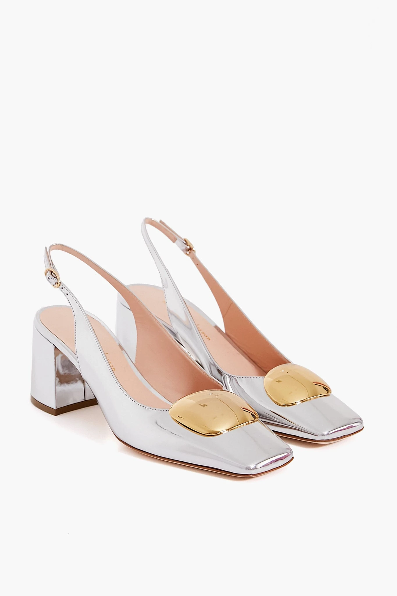 Silver Mirror Myola Heels 5 Silver Mirror Myola Heels - Image 3