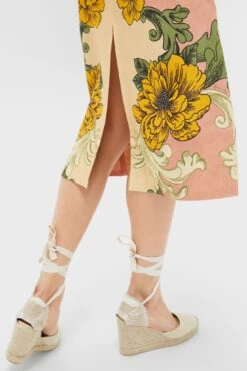 Farm Rio Delicate Flower Arabesques Short Sleeve Midi Dress 12 Farm Rio Delicate Flower Arabesques Short Sleeve Midi Dress -Urban Motion MfZ7IeoPmBgLnSnfzhJAYFhSNzC30YBd 1