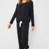 Eberjey Black Gisele Slouchy PJ Set 2 Eberjey Black Gisele Slouchy PJ Set -Urban Motion N1qk1pylXp2Slz5aSWcbOXG6qQDvTDHp 1