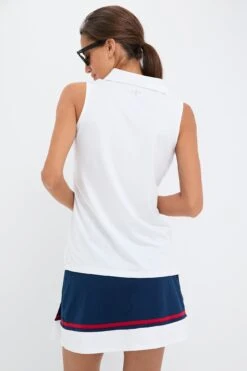 White Sleeveless Performance Jersey Caroline Polo -Urban Motion NM3vd1uVagWaZmKlVgZ5nWpaZEweHxSq 1