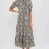 Black & Tan Printed Floral Bennett Maxi Dress 2 Black & Tan Printed Floral Bennett Maxi Dress -Urban Motion NuSXj2zIMEEywLv83rbGxBgPTJfLOanz 1