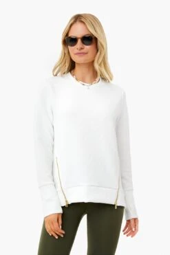 White Everyday Crewneck