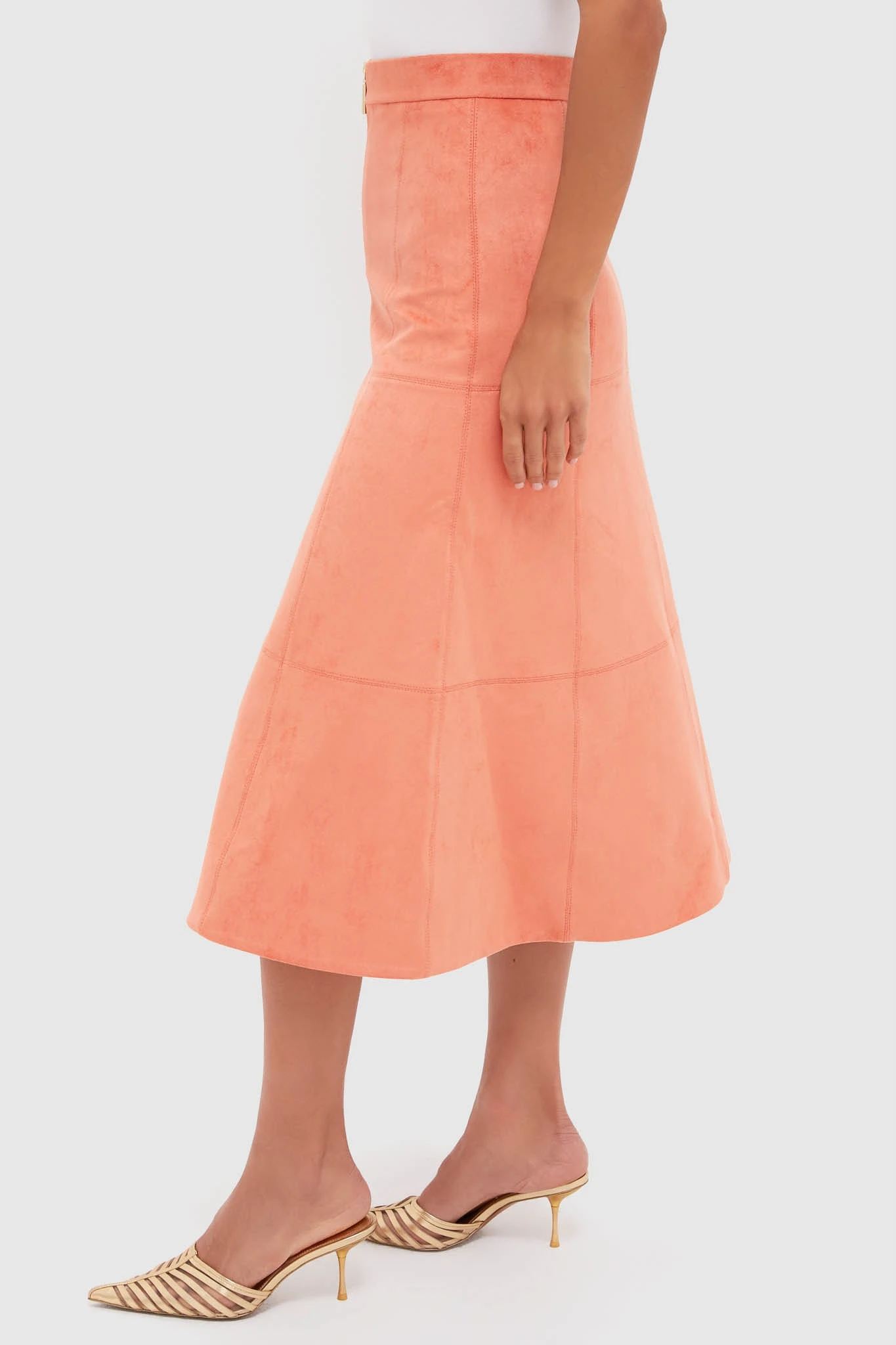 Amber Suede Bently Midi Skirt 5 Amber Suede Bently Midi Skirt - Image 3