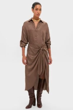 Morel Alessandra Sarong Shirt Dress