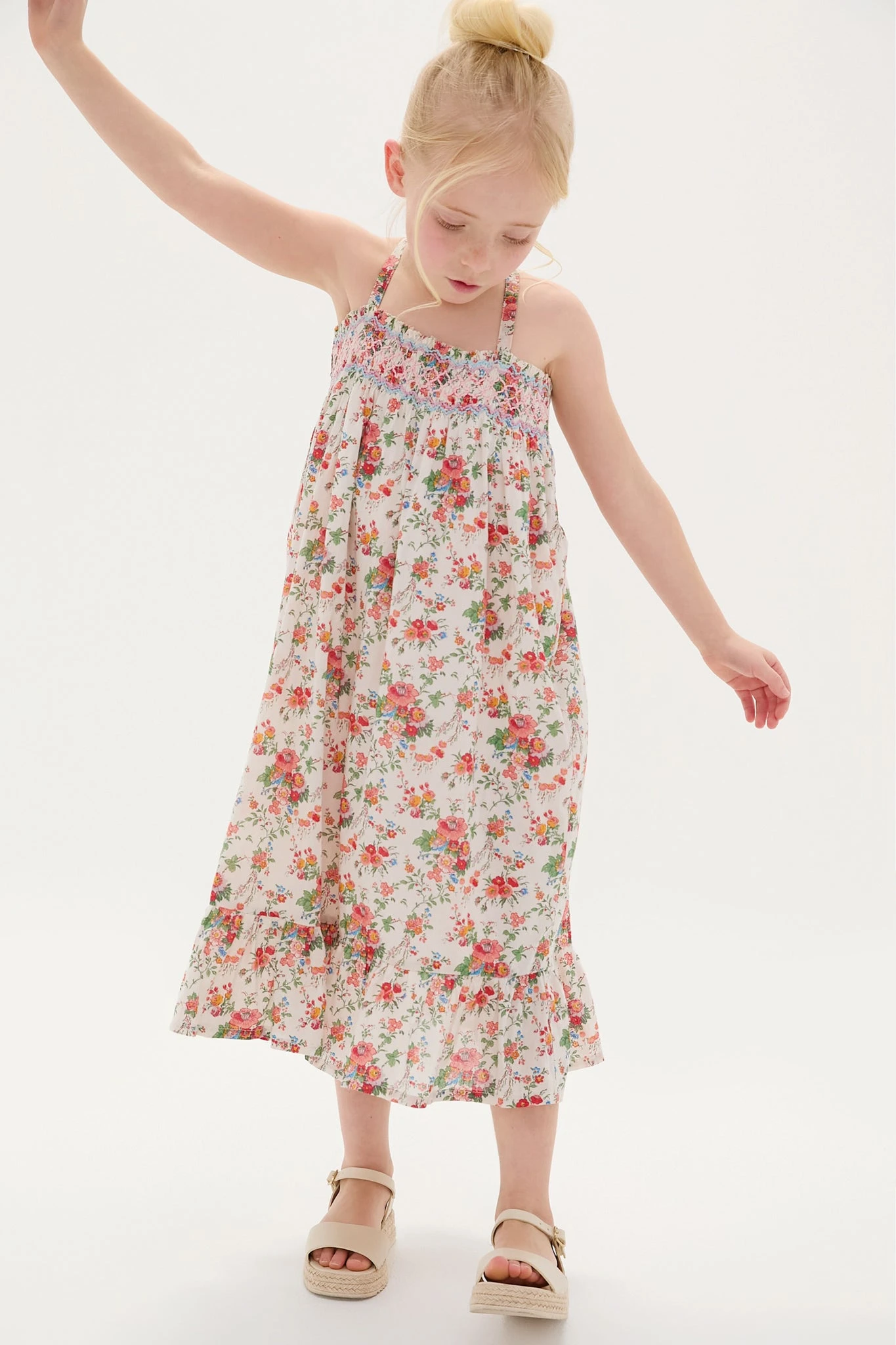 Louise Misha Cream Rosa Fresta Marceline Dress 4 Louise Misha Cream Rosa Fresta Marceline Dress - Image 2