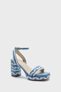 Matisse Blue Lyla Heels