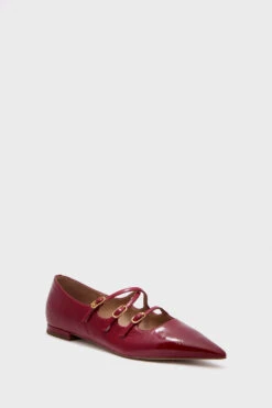 Sam Edelman Deep Scarlet Cass Flats