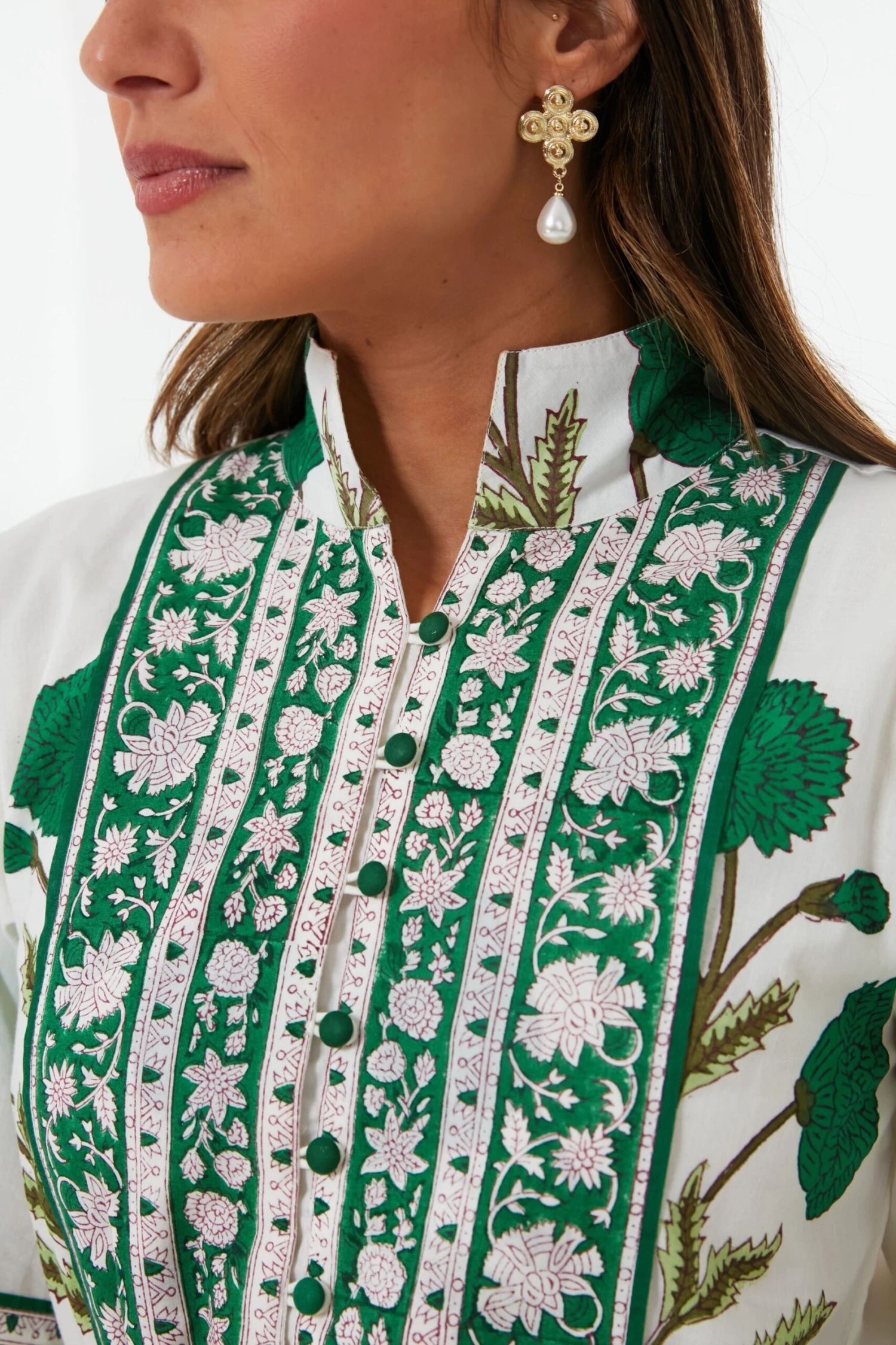 Exclusive Emerald Marigold Flounce Dress 7 Exclusive Emerald Marigold Flounce Dress - Image 5