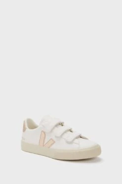 Veja Extra White Platine Recife Logo Sneakers