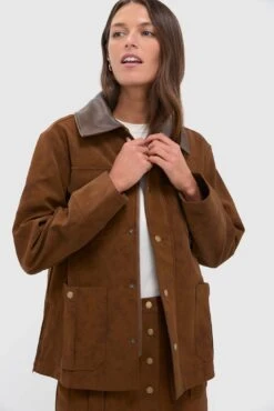 Brown Eloise Chore Jacket