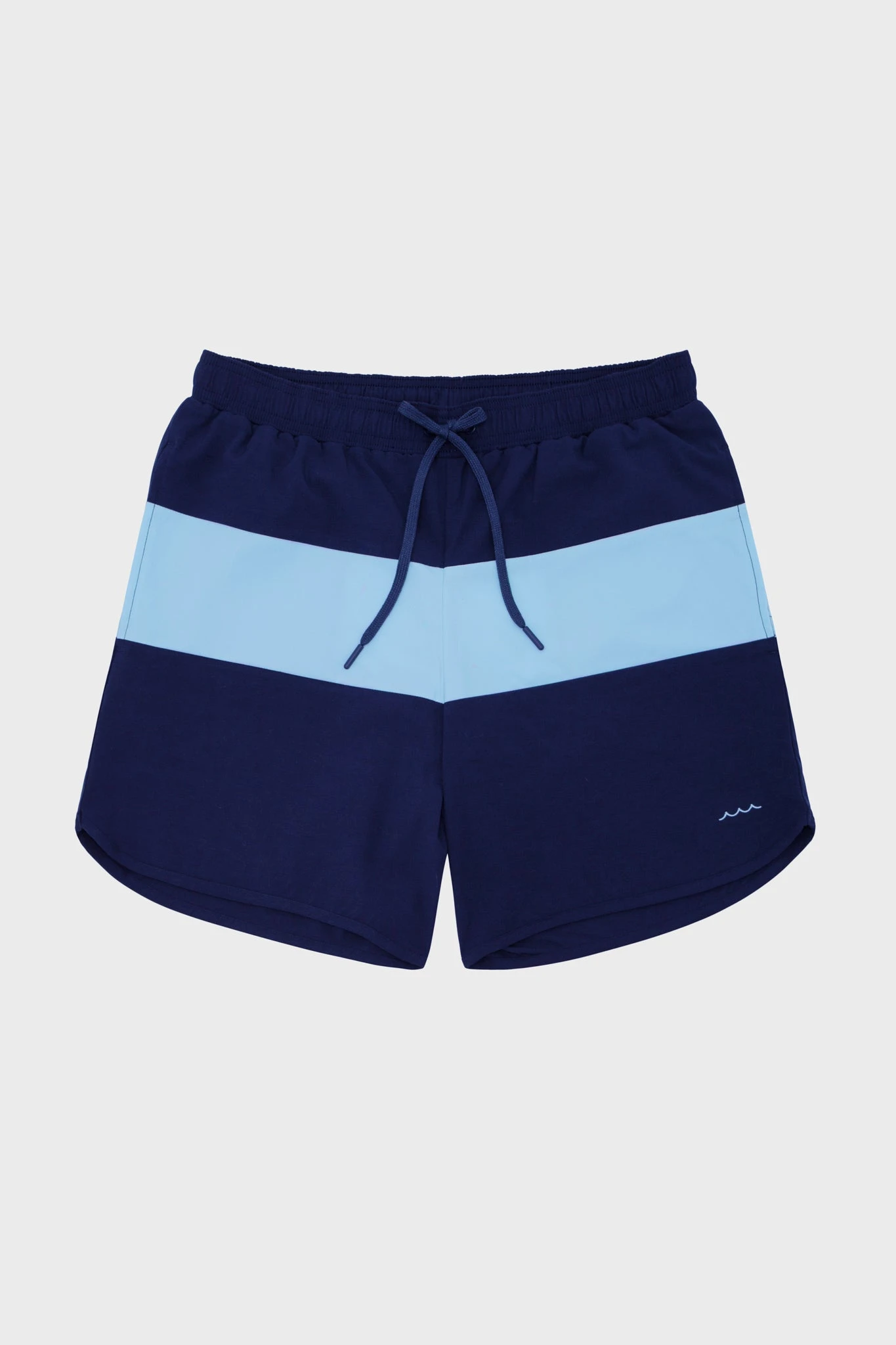 Men's Navy Stripe Boardie 3 Men's Navy Stripe Boardie