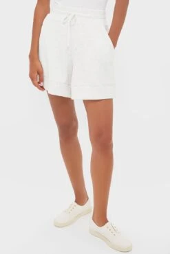 Varley Ivory Marl Alder High Rise Short