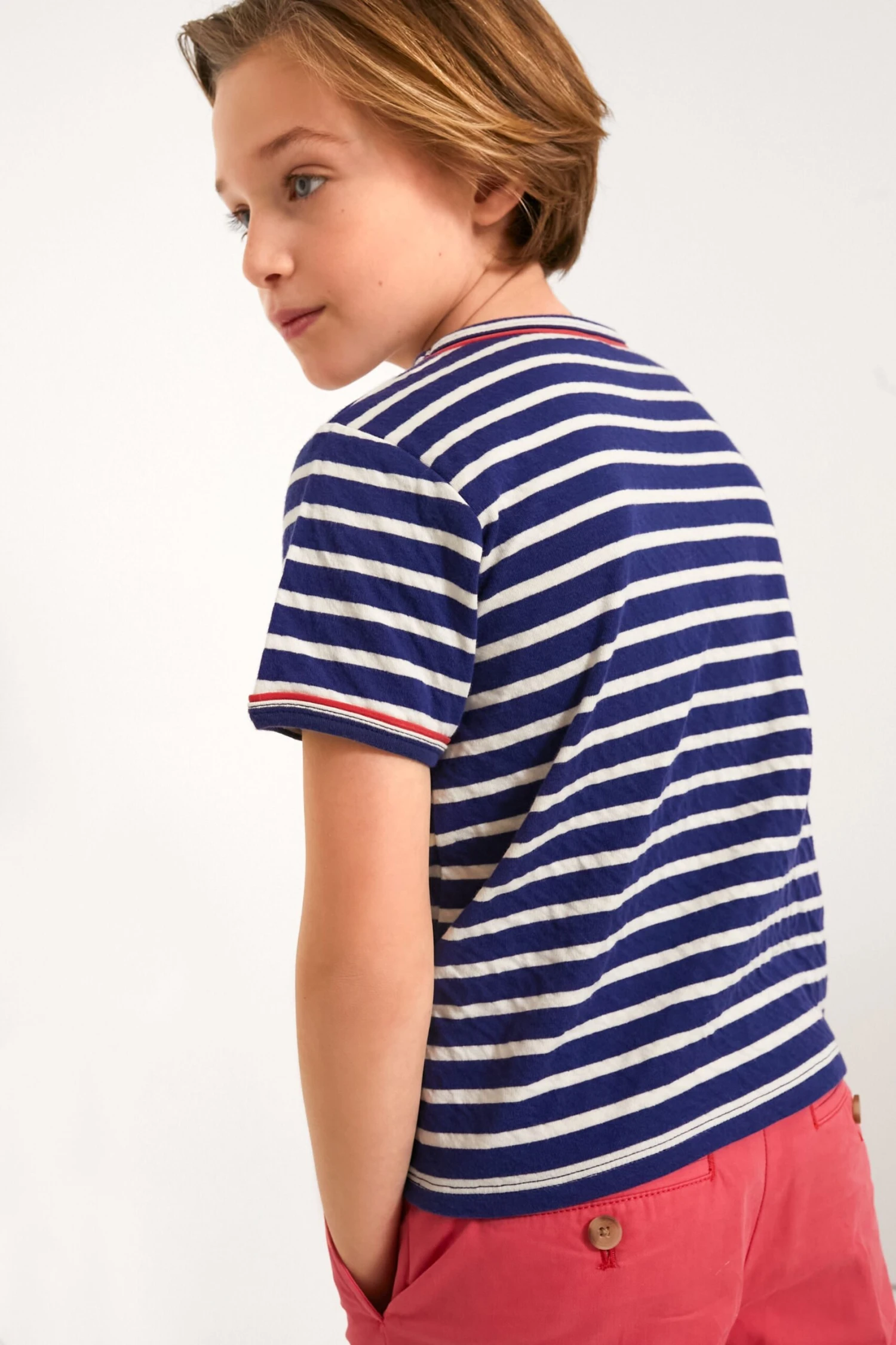 Navy Stripe Willie T-Shirt 6 Navy Stripe Willie T-Shirt - Image 4