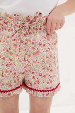 Red Floral Flores Cotton Shorts -Urban Motion ThLqmMn0VrcpgcgwrsyxGpTwYcBXuicG 1