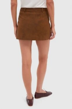 Brown Eloise Mini Skirt -Urban Motion UE3XqaI4zpJGRuOD357xx15oD9fvUogf 1