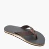 Brown Classic Rubber Single Layer Arch Support Sandal