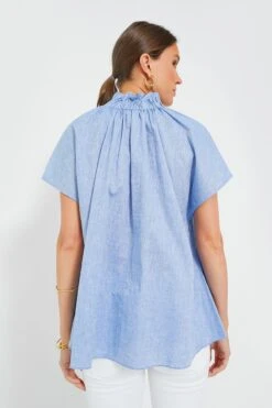 Chambray Rae Blouse -Urban Motion VUwTBXn2419km3AeU8BDyO7vGZCVESye 1