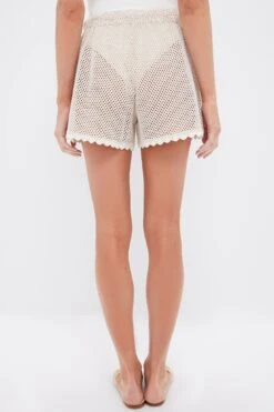 Tan Sally Crochet Short -Urban Motion VWRgCVDoEr668FefcZlB0udkL9VnAbMg 1