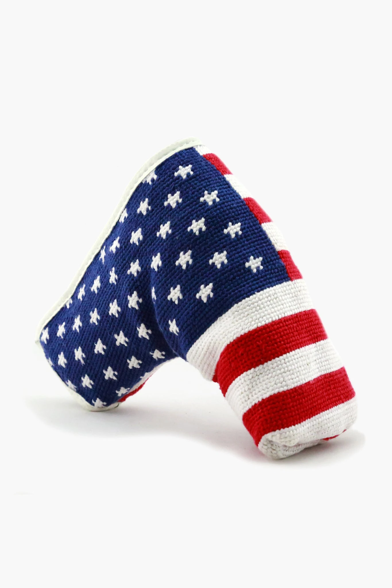 American Flag Needlepoint Putter Head Cover 3 American Flag Needlepoint Putter Head Cover