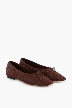 Loeffler Randall Chocolate Woven Leather Landry Flats -Urban Motion WK36uP9BnhkiV5xBIS4woDuDZjlj3rXc 1