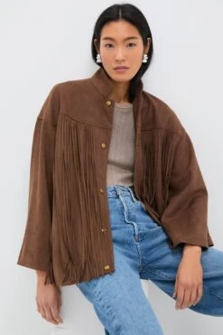 Chocolate Suede Fringe Marant Shirt Jacket -Urban Motion WQkiVVCDOG4fzX69u5RzGvWyrwEXGd7B 1