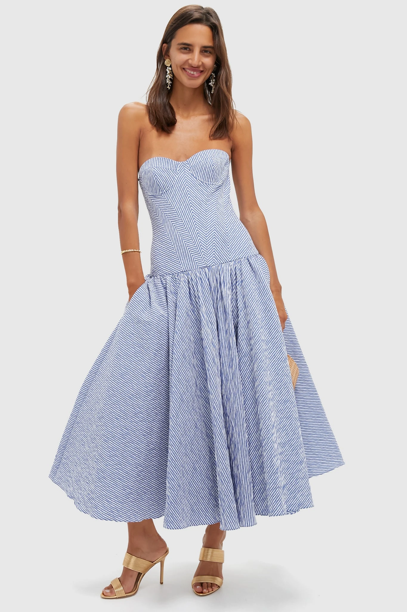 Veronica Beard Pale Gold Asha Mignon Heels 5 Veronica Beard Pale Gold Asha Mignon Heels - Image 3