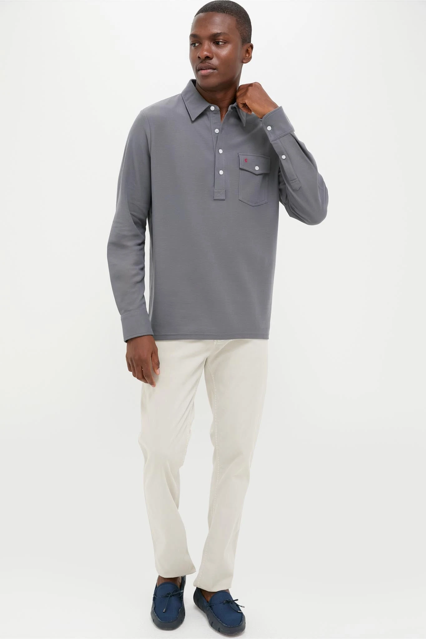 Blue Steel Long Sleeve Players Shirt 8 Blue Steel Long Sleeve Players Shirt - Image 6