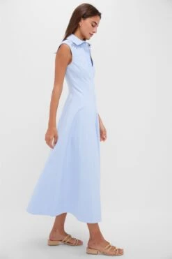 Mist Blue Franca Midi Dress 10 Mist Blue Franca Midi Dress -Urban Motion YES49cnRXmzBBwA3F9RC66HVLQRKDuT5 1