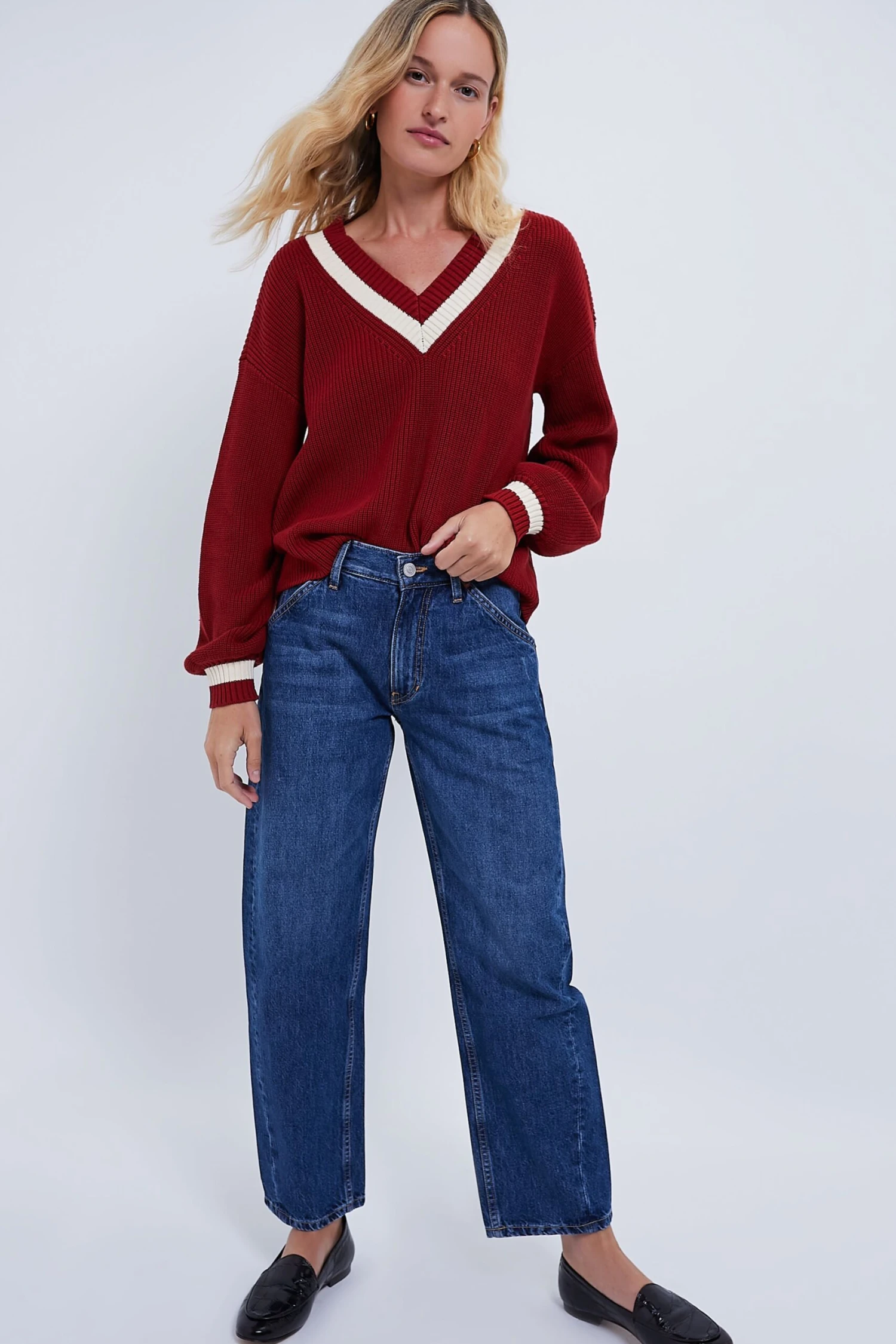 Washed Red Ashe Sweater 8 Washed Red Ashe Sweater - Image 6