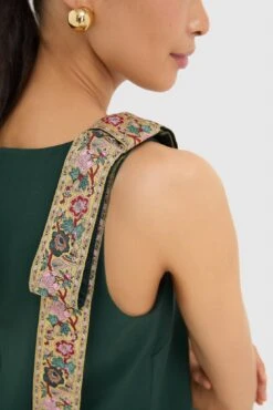 Garden Scrollwork Jacquard Bow Rosie Dress -Urban Motion Z9CB7IrOLSyWSMIA8Q7gS6a4kZo3IdW7 1