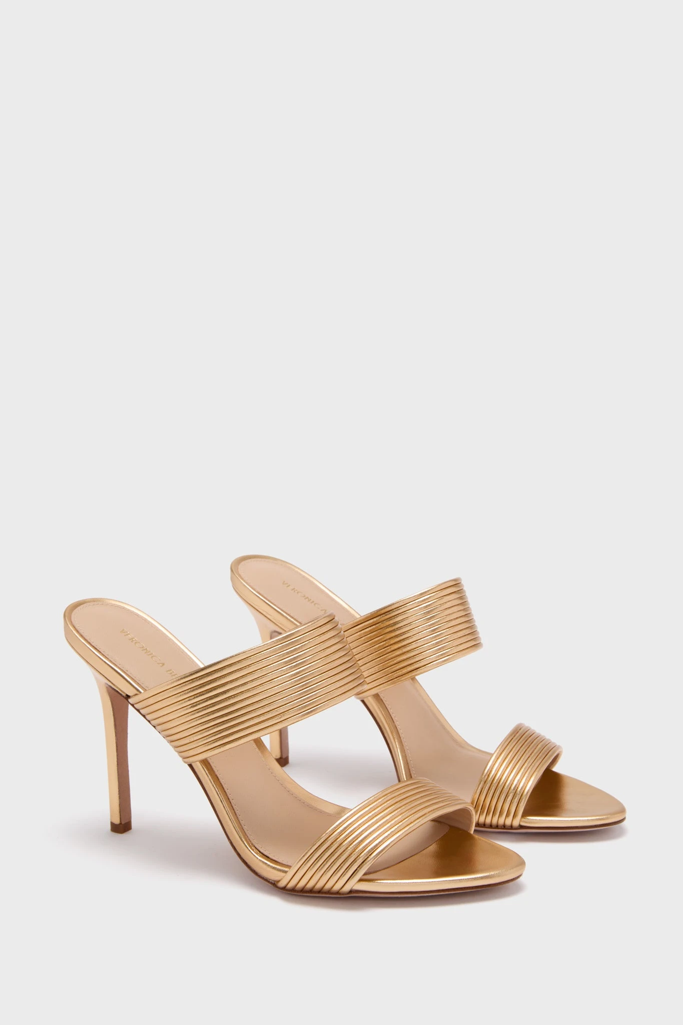Veronica Beard Pale Gold Asha Mignon Heels 6 Veronica Beard Pale Gold Asha Mignon Heels - Image 4