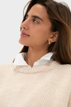 Sandstone Cotton Cliff Crewneck Sweater -Urban Motion ZhgjMvZ2L4xVjpWr8BZfBZeFEknimkYP 1