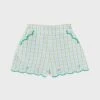 Maxwell Gingham Scallop Trim Embroidered Shorts In Green 1 Maxwell Gingham Scallop Trim Embroidered Shorts In Green -Urban Motion a6XRAx6KLWfkBN6QASXVN4aJ322xwXFY 1