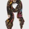 Baroque Floral Silk Cashmere Blend Large Scarf -Urban Motion aHugIcc9mGpRRGbuYskz4QDZayTU4EoY 1