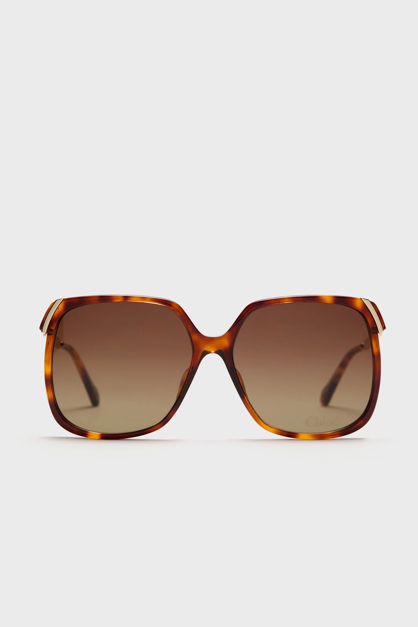 Chloé Havana Aly Combi Sunglasses 3 Chloé Havana Aly Combi Sunglasses