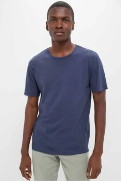 Nautical Blue Drift Linen Tee