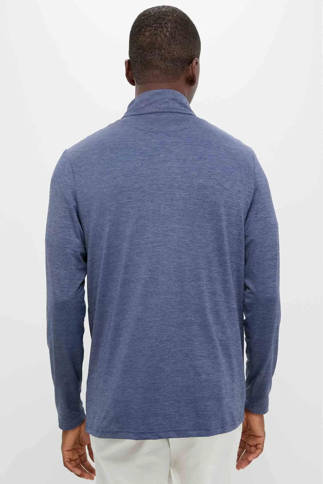 Heathered Navy Featherweight Performance Pullover 6 Heathered Navy Featherweight Performance Pullover - Image 4