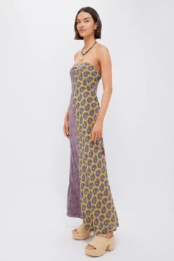 Earthy Patchwork Pietro Silk Maxi Dress -Urban Motion bw80j92X0h2bGMR1SAjpGH81yWDwU78k 1