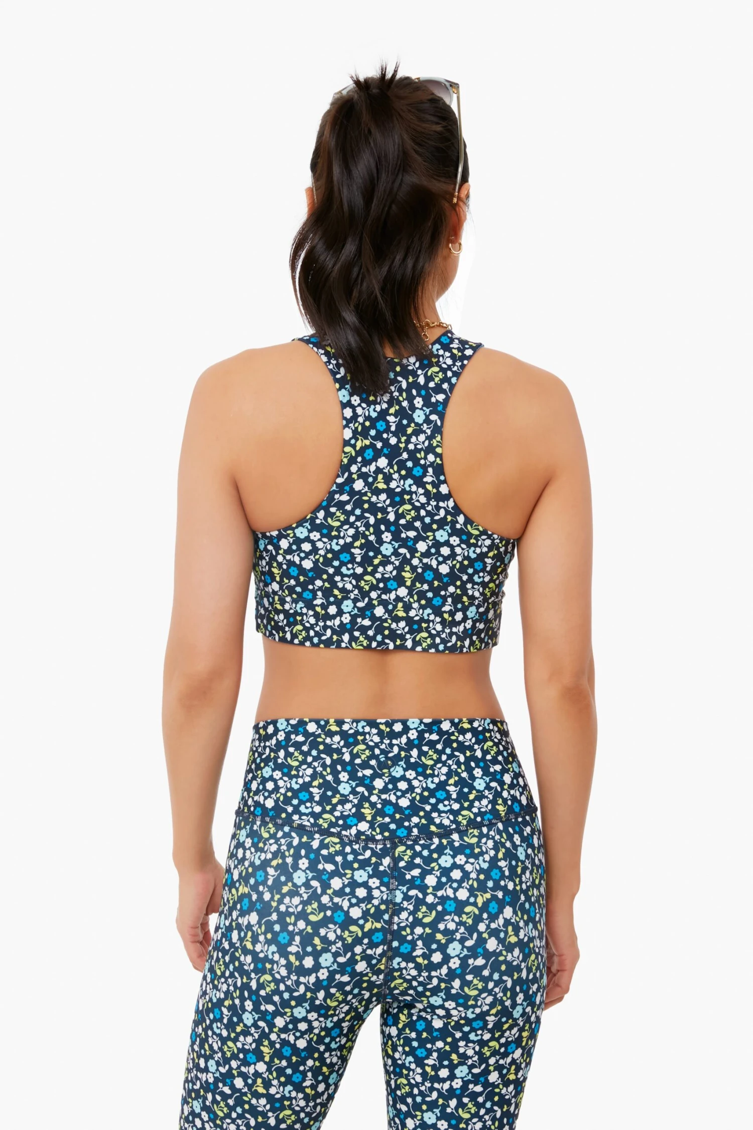 Courtside Floral Logan Sports Bra 6 Courtside Floral Logan Sports Bra - Image 4