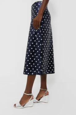 Baum Und Pferdgarten Navy Dotted Sequence Jily Skirt -Urban Motion cbuyQNb0LDQnVIeFUsP3SUFOvEveoxA4 1